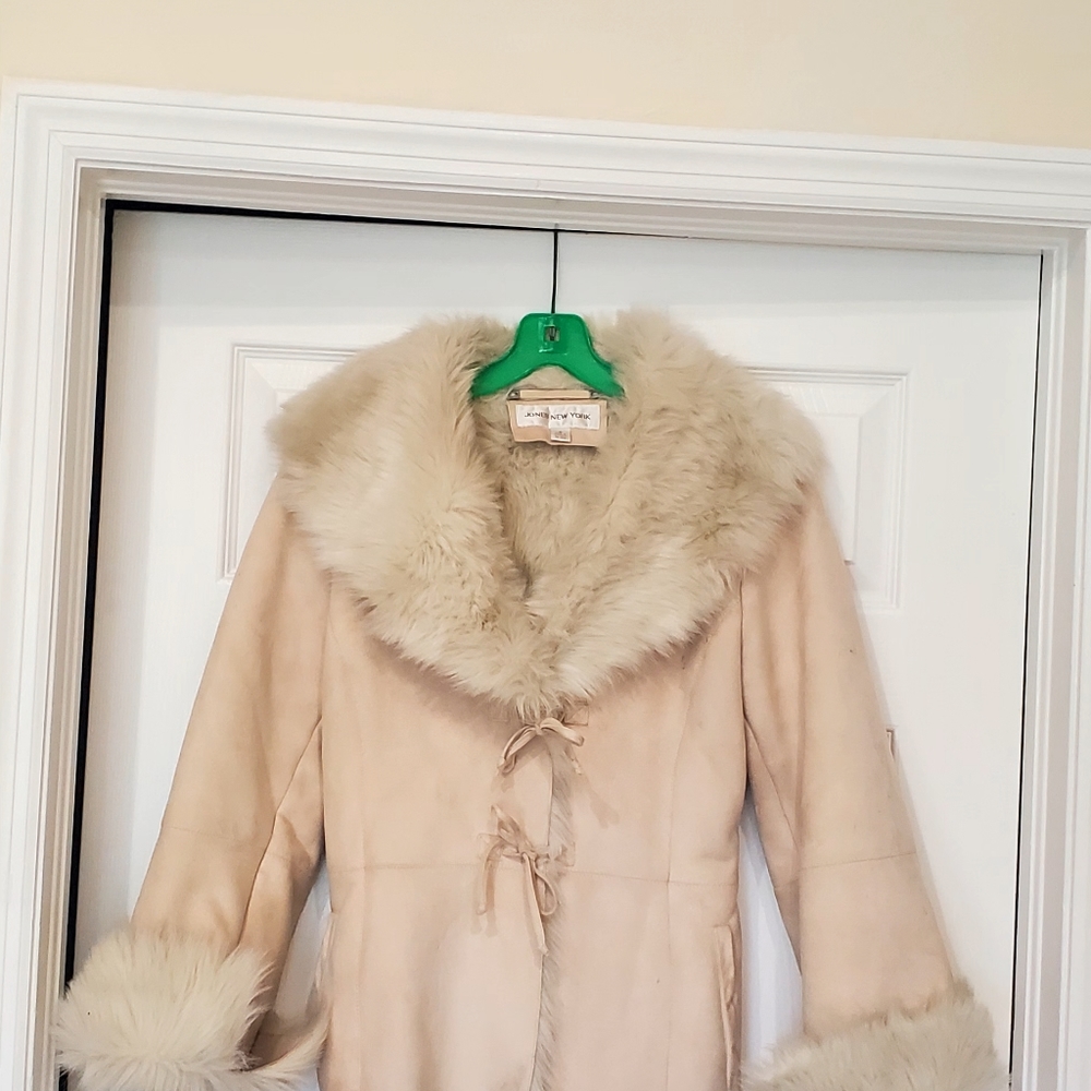 Jones Of New York Faux fur/suede Jacket